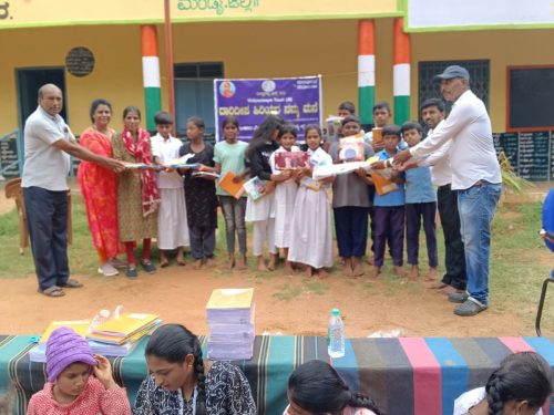 GHS Shantinagar Government School Notebooks Distribution (7)